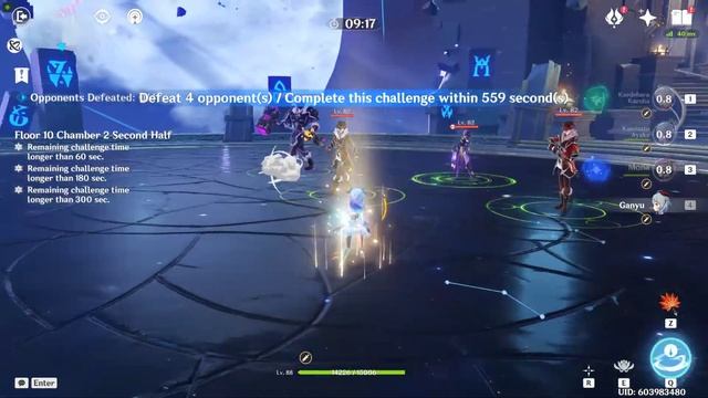 Genshin Impact - Spiral Abyss XIV 10 22/7 Waning Phase смотреть онлайн