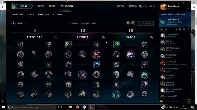 Temporada 2017- Guía de Illaoi Diamante Español- Parte 1: Runas, Maestrías, Objetos смотреть онлайн