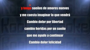 Natalia Oreiro - Cambio Dolor (Karaoke Version)
