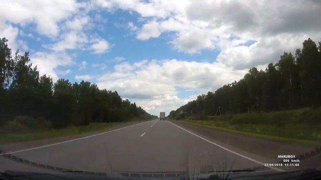 Трасса М5, 2й день в пути, от Уфы до Омска, часть 2 смотреть онлайн