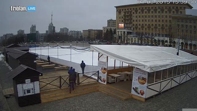 Triolan.Live - Харьков, площадь Свободы (01-03-2015) смотреть онлайн
