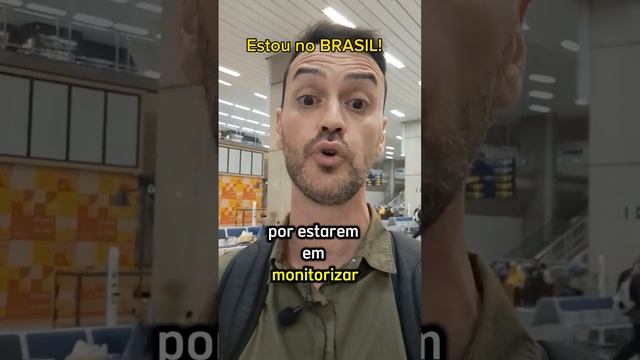 Jornalista Português Sergio Tavares Acabei de passar no controlo migratório no Brasil! смотреть онлайн