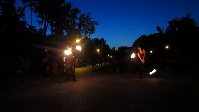 огненное шоу Киев (Парк Победы) смотреть онлайн
