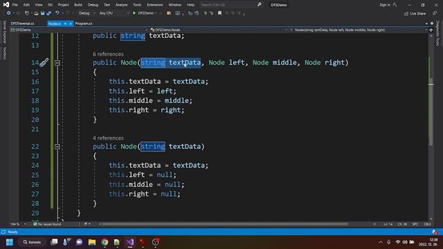 Depth-First Search DFS Algorithm in C# смотреть онлайн
