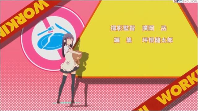 Аниме Работа!! 3 / WORKING!!! / Wagnaria!!3 - Опенинг смотреть онлайн