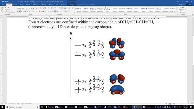 1D Particle in the Box: Lambda_max of Butadiene смотреть онлайн