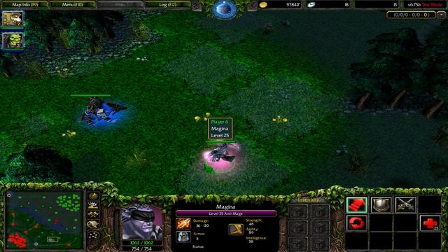 W3 DotA - Movement on the limits of the Kinetic Field barrier смотреть онлайн
