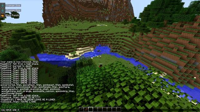He *SCREAMED* When The COLOSSAL TITAN Appeared in Minecraft! (Minecraft Trolling Video) смотреть онлайн