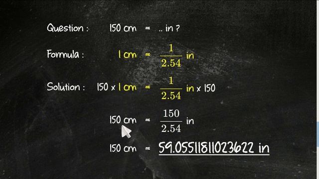 150 cm in inches смотреть онлайн