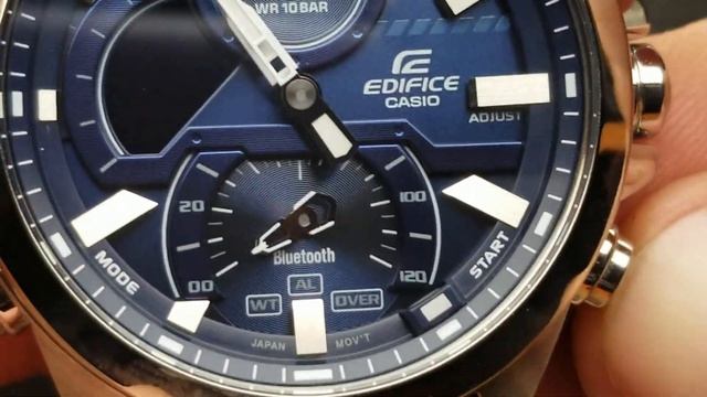 Casio Edifice ECB 30 - Adjusting Watch Hands - Module 5686