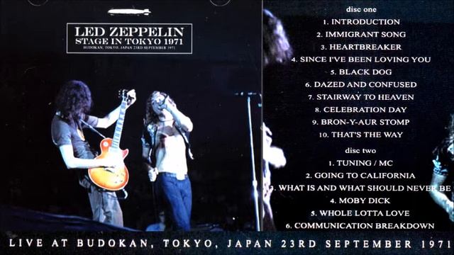 Led Zeppelin 656 September 23 1971 Tokyo Budokan Japan смотреть онлайн