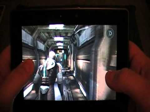 Live Play of EA Game's Dead Space on the BlackBerry PlayBook смотреть онлайн