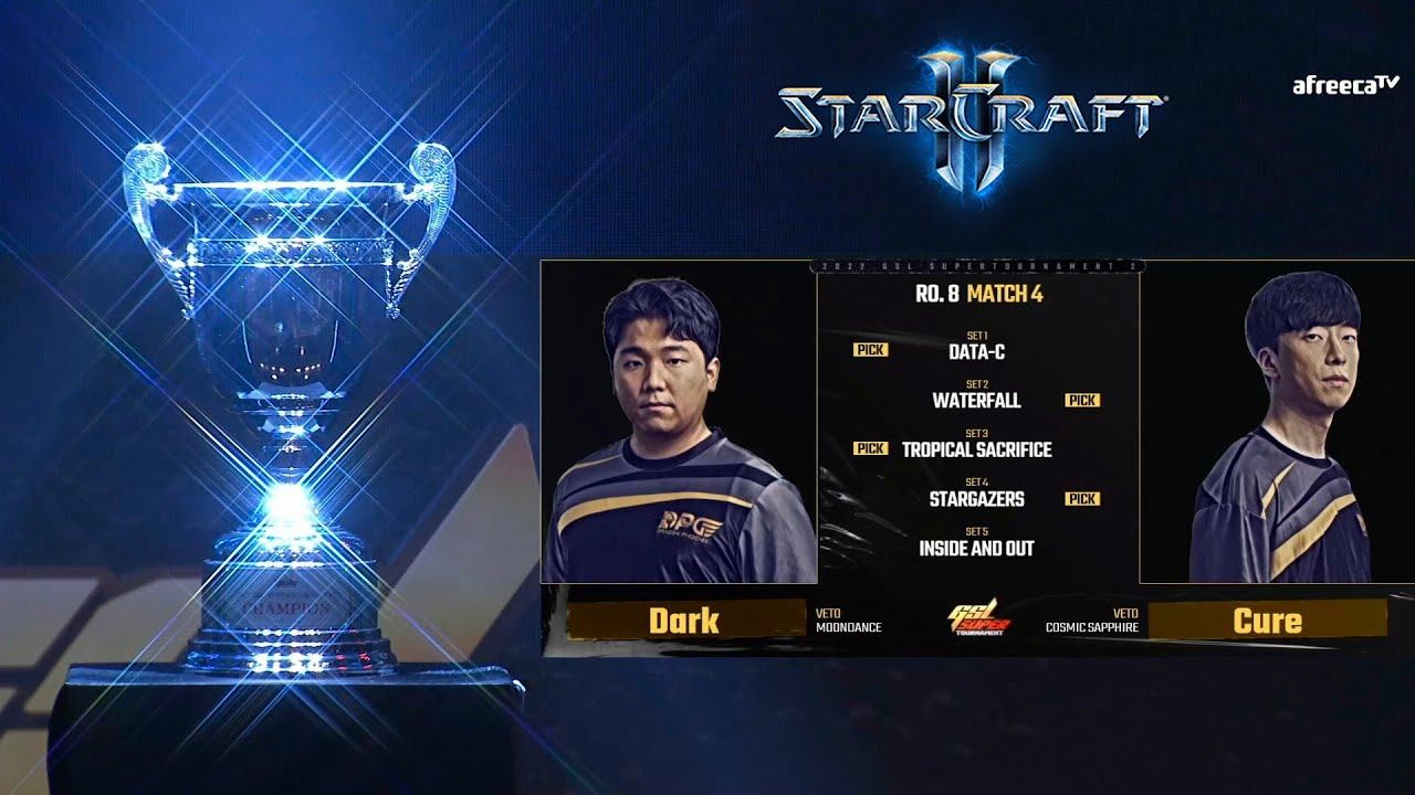 [2022 GSL Super Tournament 2] Ro.8 | Dark (Z) vs. Cure (T) смотреть онлайн
