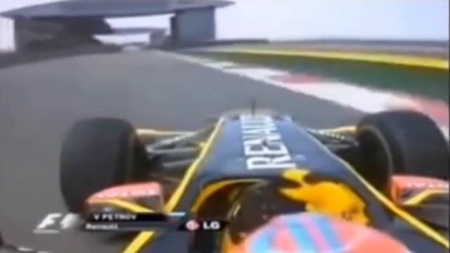 F1 Vitaly Petrov Crash China 2010 смотреть онлайн