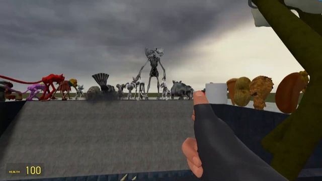 Destroy Smiling Critter Poppy Playtime & Zoonomaly Monsters in GIANT SHREDDER -Garry's Mod смотреть онлайн