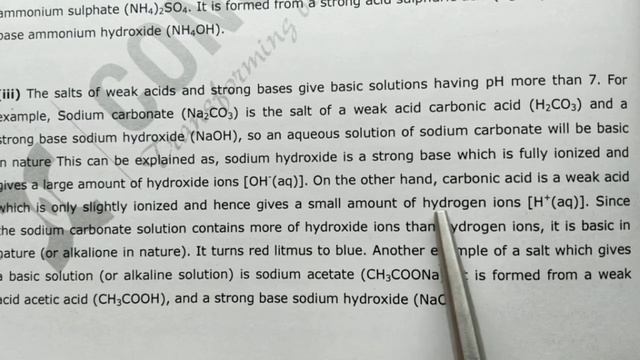 Class 10th: Acids, Bases and Salts - Lecture 9 смотреть онлайн