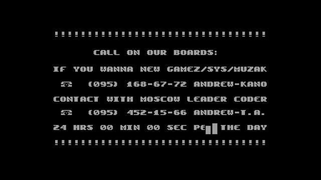The Addams Family Crack Intro - Titus/MKHG [#zx spectrum] смотреть онлайн