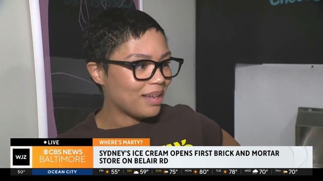 Baltimore's Sydney Newton discusses opening her first ice cream shop | Where's Marty? смотреть онлайн