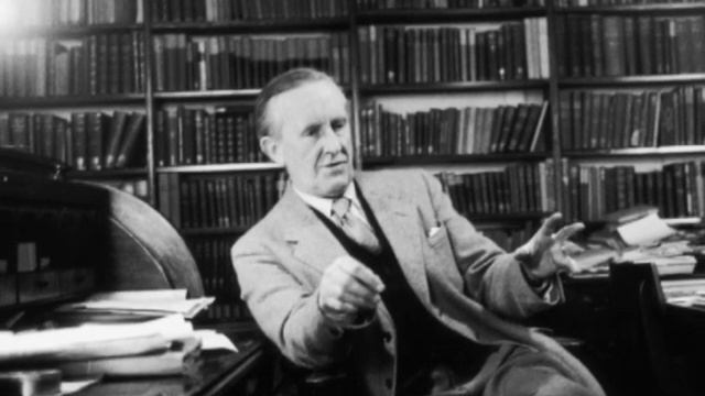 J.R.R. Tolkien recites Gandalf's song of Lorien смотреть онлайн