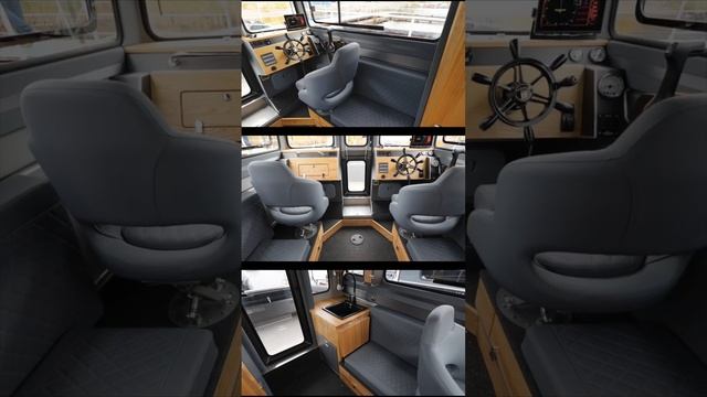 Сравнение оформления салона на примере Swift Chaser 750 #swiftchaser750 #boat #yachts #riverboat смотреть онлайн