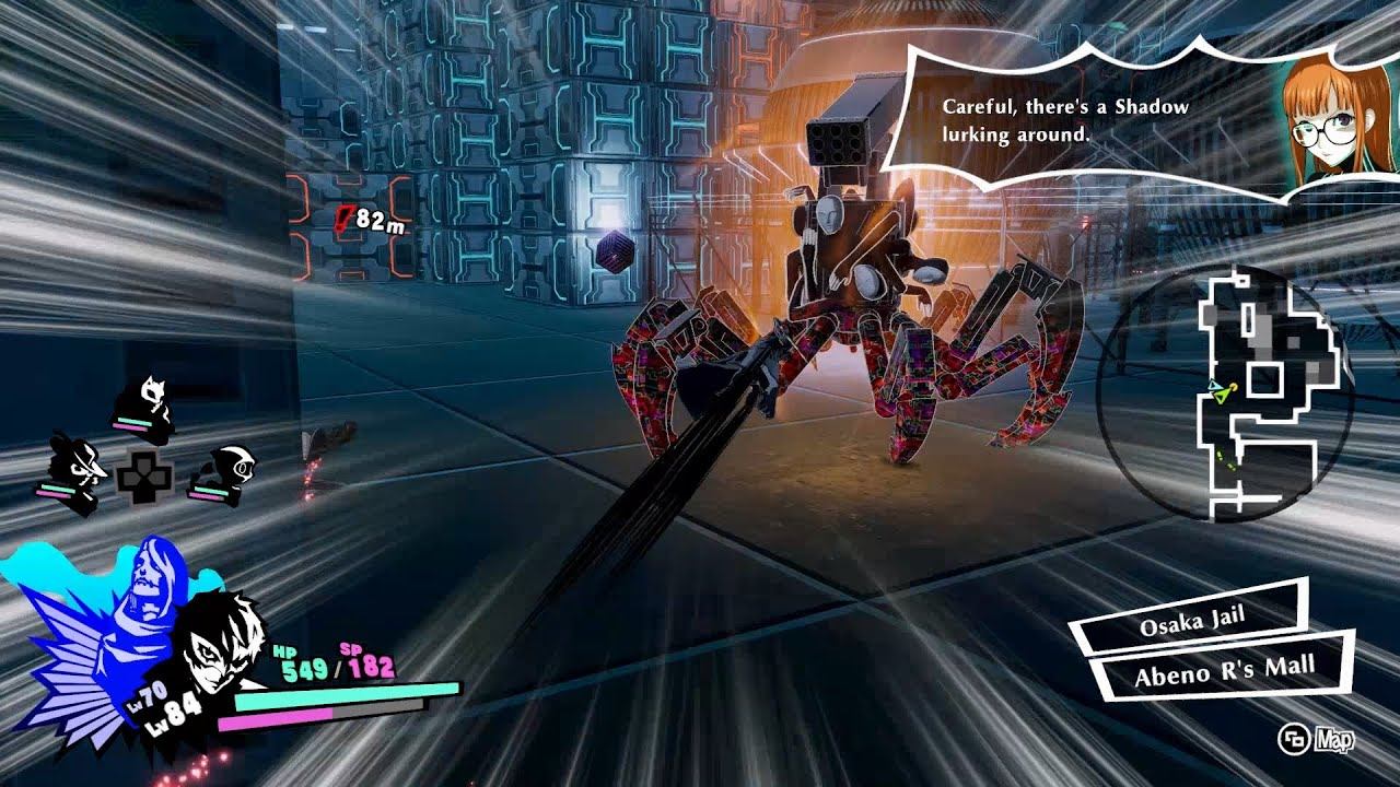 Persona 5 Strikers. #69. 8/24. Осакская тюрьма. Торговый центр Abeno R. Второй источник силы смотреть онлайн