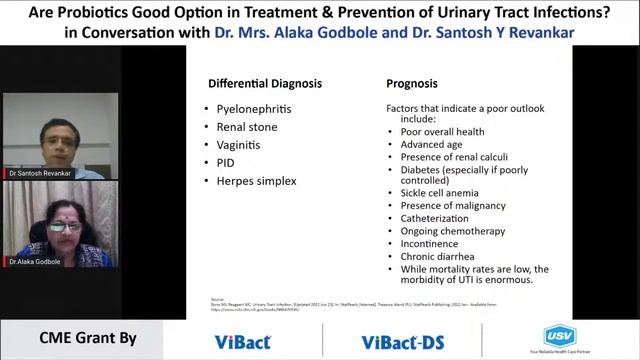 Are probiotics good option in treatment & prevention of urinary tract infections? смотреть онлайн