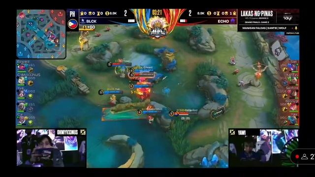 GRAND FINAL MPL PH S-11 BLACKLIST vs ECHO GAME 2 MLBB смотреть онлайн