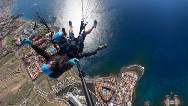 TENERIFE - Acrobatic Paragliding Tandem Flight смотреть онлайн