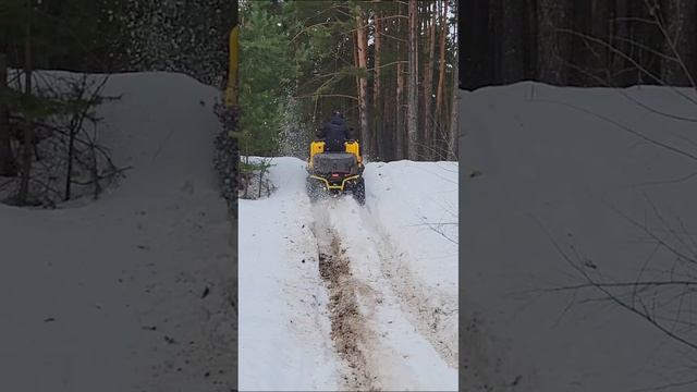 Как мне вот эта природа нравится! #atv #квадроциклы смотреть онлайн