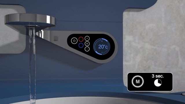 Digital bathroom taps - Porcelanosa Bathrooms by Noken смотреть онлайн
