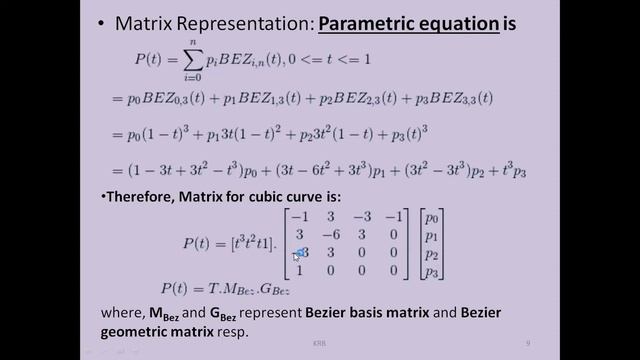Bezier curve | Computer Graphics смотреть онлайн