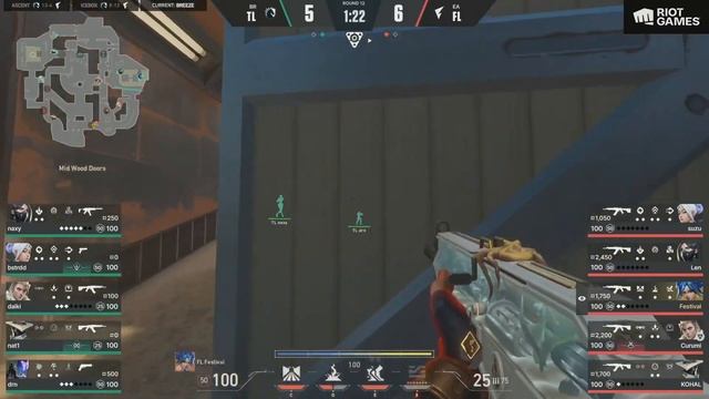 [FR] FENNEL vs TEAM LIQUID - Map 3 - VALORANT Game Changers Championship - Day 2 смотреть онлайн