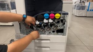 How to Replace the Developer Unit on the Xerox AltaLink C8000 Series