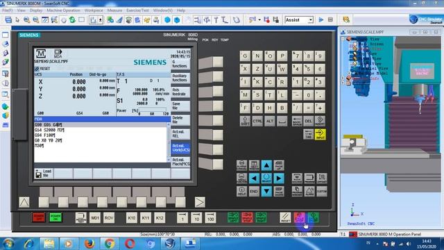 cek setting tool sinumerik 808 DM sotfwer swansotf смотреть онлайн