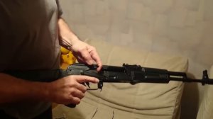 Затворная задержка на Сайге 5.45х39