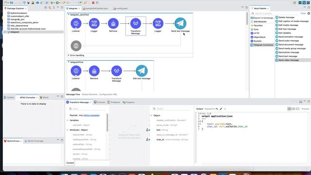 Telegram integration with MuleSoft | Mule4 смотреть онлайн
