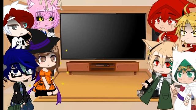 MHA Halloween AU react to Ghost Deku's past. смотреть онлайн