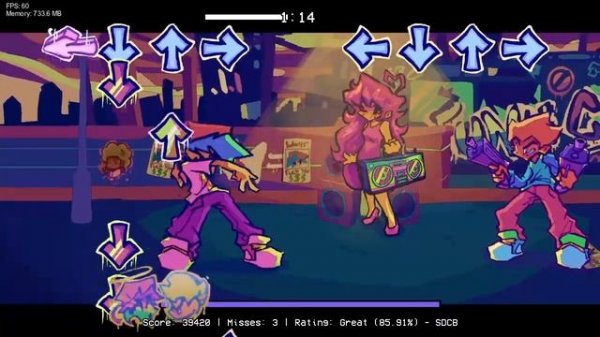 FNF Pico VS BF Rematch | Funk City: Rewind (FNF Mod) (Pico Day 2022)