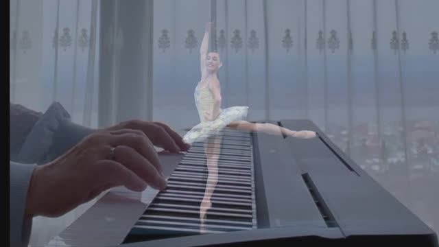 "ВАЛЬС  БАЛЕРИНЕ" авторское произведение исполняет композитор Эмилия Пермякова