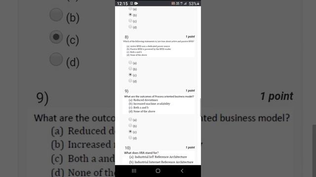NPTEL Introduction to Industry 4.0 and Industrial Internet of Things Assignment-5 Answer Key смотреть онлайн