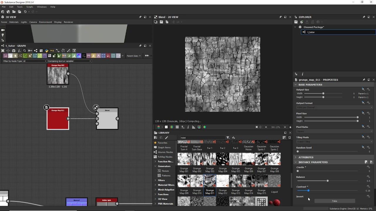 Substance Designer Beginners Quake Texture Tutor смотреть онлайн