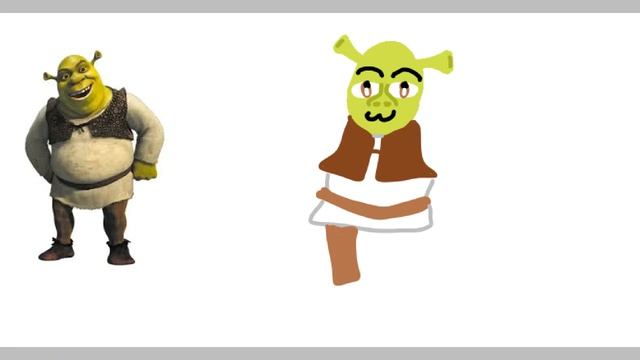 Paint 3D Shrek смотреть онлайн