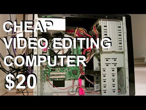Cheap video editing computer build: $20 смотреть онлайн