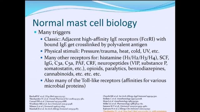 Mast Cell Activation Disease Current Concepts смотреть онлайн