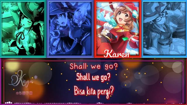GANG☆STAR 『KAN | ROM | IDN Colour Code Lyrics』 смотреть онлайн