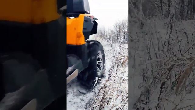 Snow hill ❄️ катим на гепарде #atv #shorts #квадроцикл смотреть онлайн