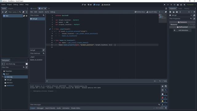Godot 4 Basics - Tween смотреть онлайн