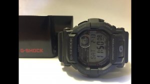 Обзор и настройка CASIO G-SHOCK GD-350-1E (Review and setting)