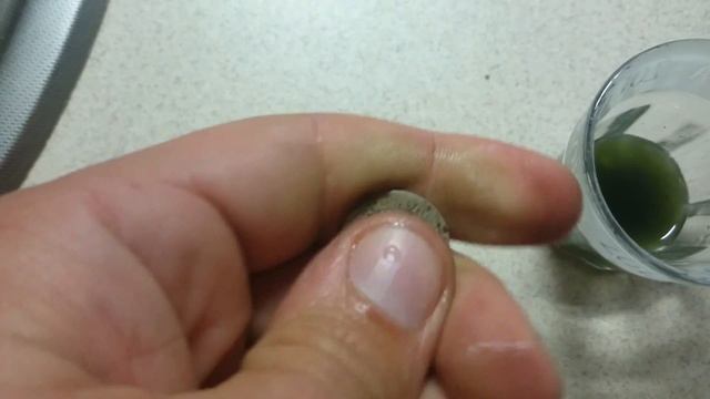 Czyszczenie srebrnych monet cytryną / How to clean silver coins смотреть онлайн