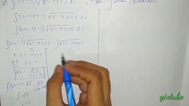 Integral of (2x-5)√x^2-4x+3. Integral of Linear.√Quadratic Integration of linear.quadratic #integra смотреть онлайн